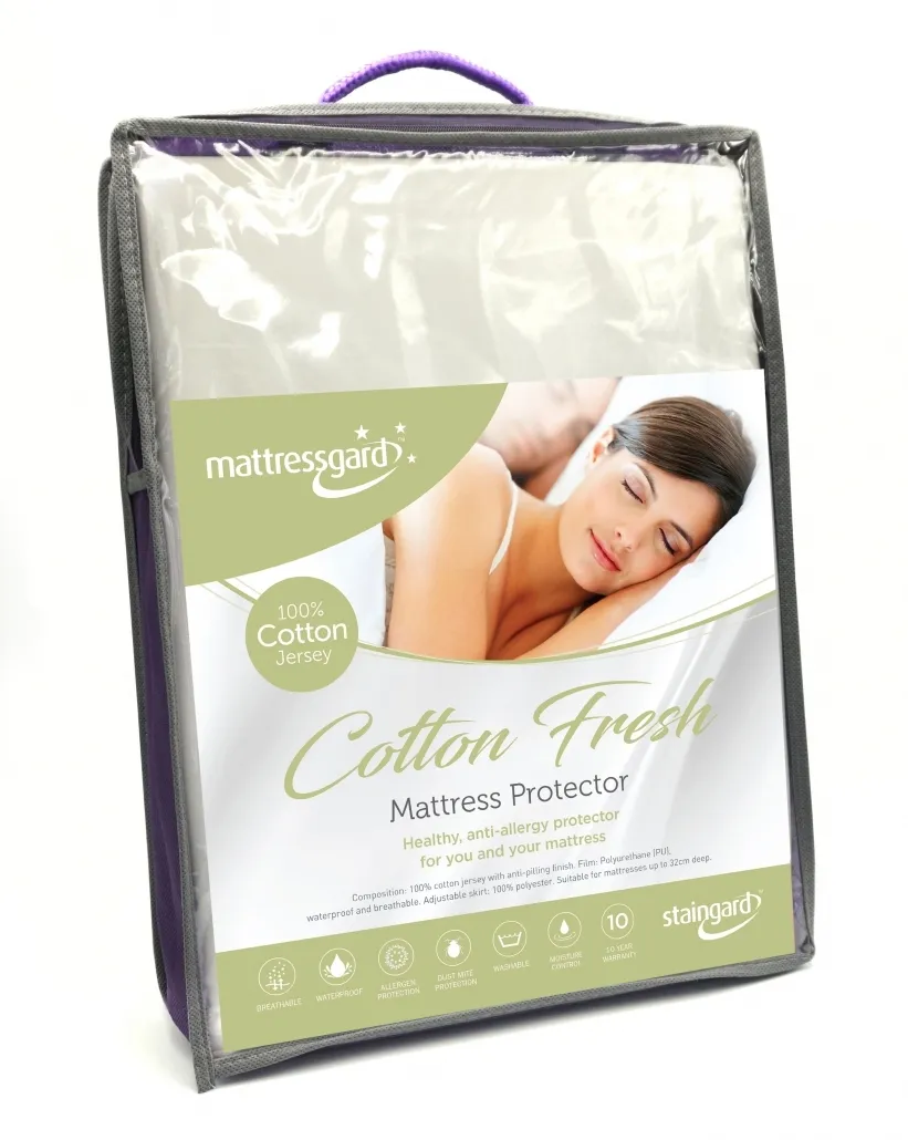 MattressGard Cotton Fresh Mattress Protector
