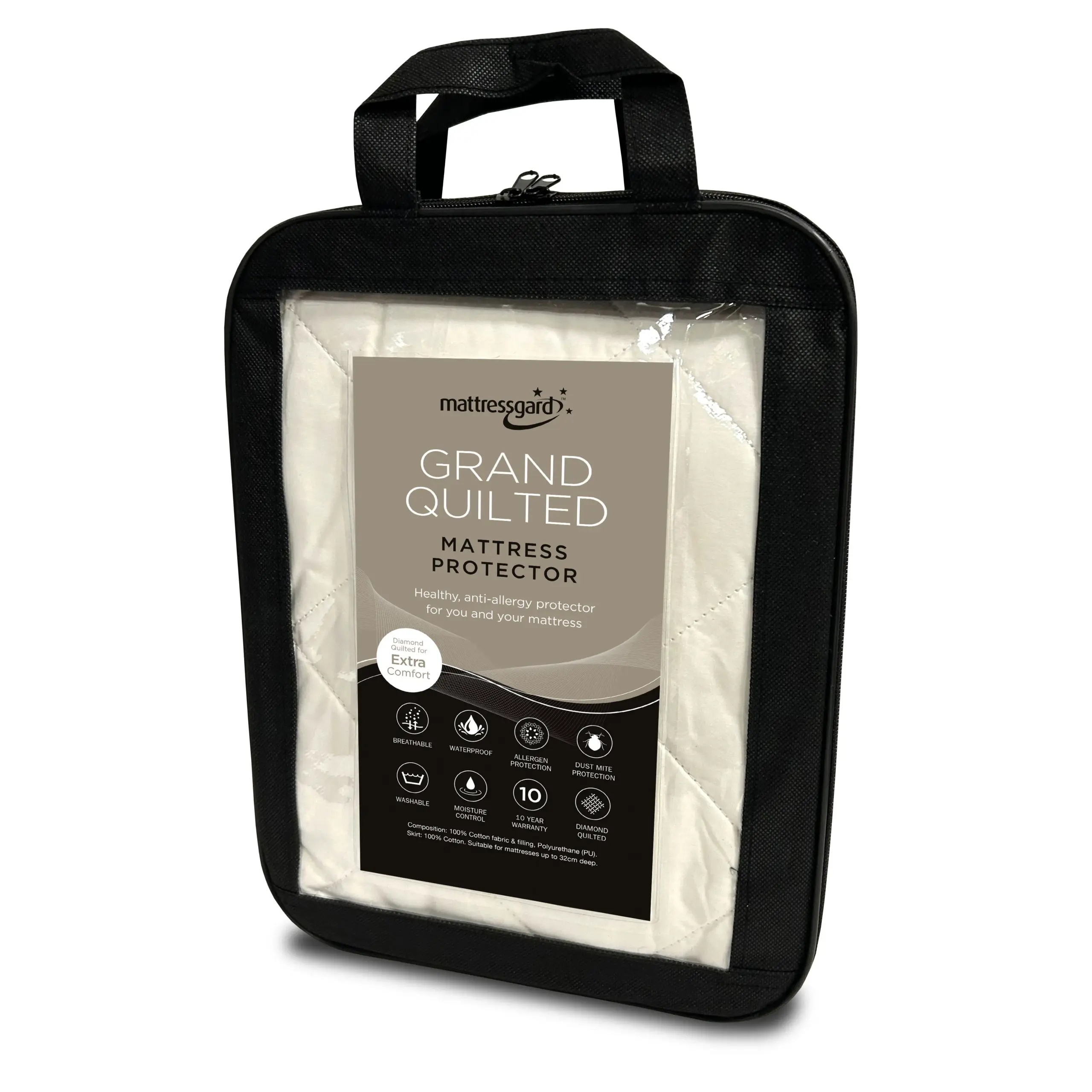 MattressGard Grand Quilted Mattress Protector