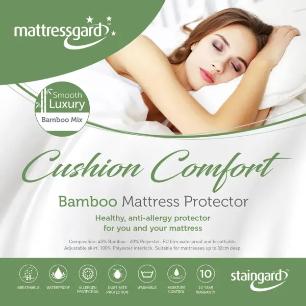 MattressGard Cushion Comfort Mattress Protector - Image 2