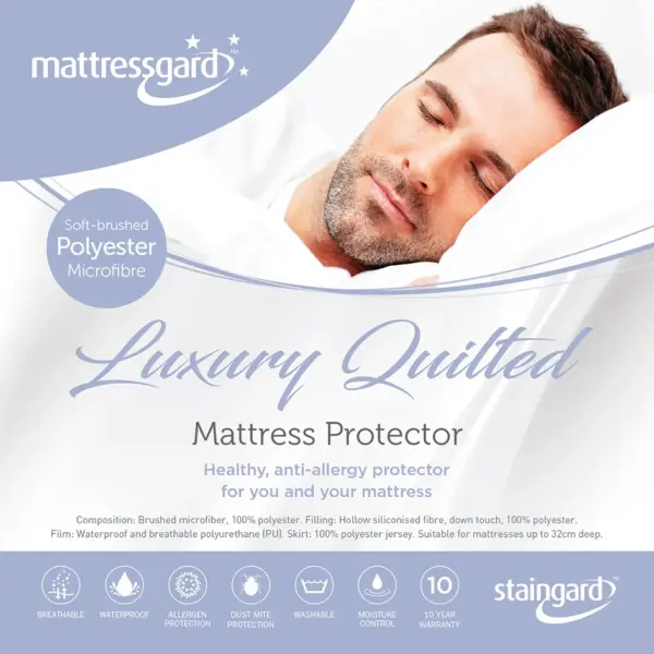 MattressGard Luxury Quilted Mattress Protector - Image 2