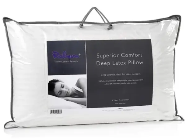 Relyon Natural Superior Comfort Deep Latex Pillow