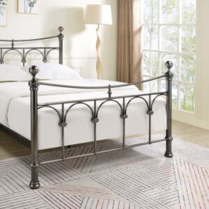 Gamma Silver Bed Frame
