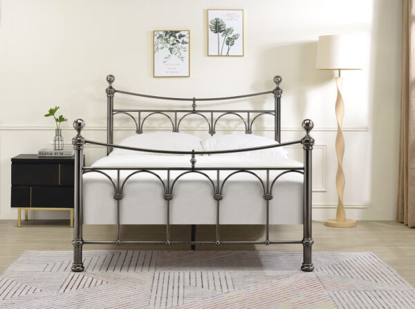 Gamma Silver Bed Frame - Image 5