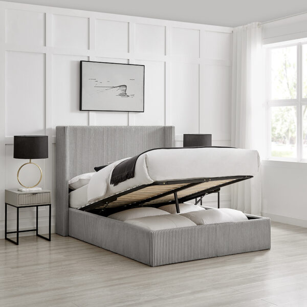 Gemini Corded Storage Bed Frame - Image 3