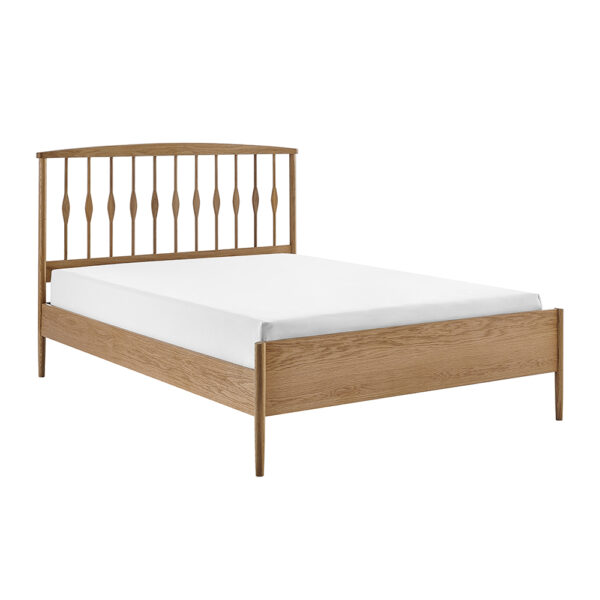 Juno Oak Bed Frame - Image 7