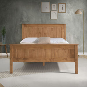 Taurus High Foot End Wooden Bed Frame